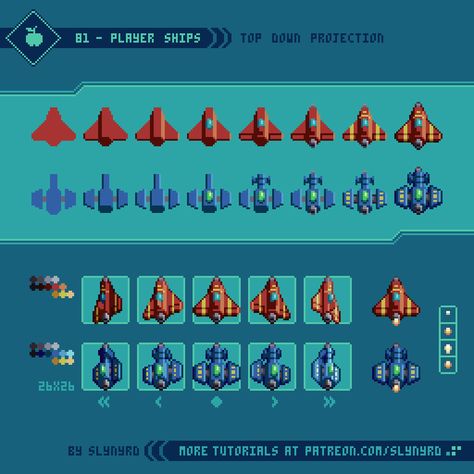 Spaceship Pixel Art, Ship Pixel Art, Sci Fi Pixel Art, Astronaut Pixel Art, Space Pixel Art, Video Game Sprites, Piskel Art, Pixel Animation, Pixel Art Tutorial