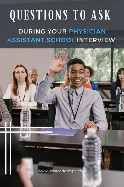 Before your physician assistant school interview you are probably considering what questions they are going to ask you. Don't forget to be prepared with a list of questions like these to ask the PA program faculty members on the day of your PA school interview. Pa School Interview Questions, Pa Interview Outfit, Pa School Interview Outfit, School Interview Outfit, Pa School Interview, School Interview Questions, List Of Questions To Ask, Physician Assistant School, School Interview