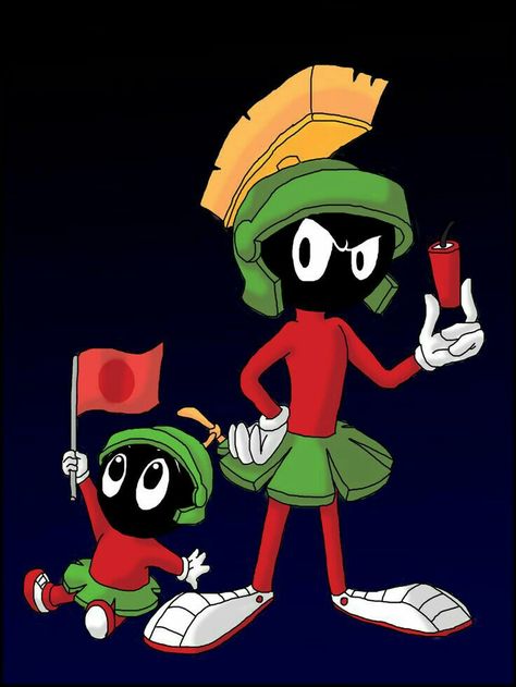 Baby Marvin The Martian, Marvin Martian, Looney Tunes Wallpaper, Stavanger Norway, Younger Self, Looney Tunes Characters, Looney Tunes Cartoons, Morning Cartoon, The Martin