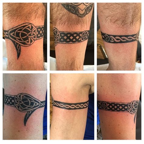 Sleeve Tattoos Arm, Celtic Band Tattoo, Scottish Tattoos, Armband Tattoos For Men, Tattoos Dragon, Band Tattoos For Men, Tattoo Band, Celtic Knot Tattoo, Dragon Sleeve