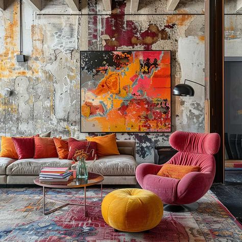 21+ Best Living Room Colours for Vibrant Eclectic Textures • 333+ Inspiring Lifestyle Ideas Living Room Colours, Garden Chalet, Good Living Room Colors, Columns Decor, Mixing Colours, Inspiring Lifestyle, Room Colours, Vibrant Living Room, Best Living Room