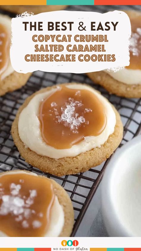 Recipes Using Caramel Candy, Holiday Crumbl Cookies, Cooking With Karli Crumbl Cookies, Crumbl Copycat Recipes, Crumbl Copycat Cookie Recipe, Crumbl Christmas Cookies, Copycat Crumbl Cookie Recipe, Holiday Bake Sale Ideas, Diy Crumbl Cookies