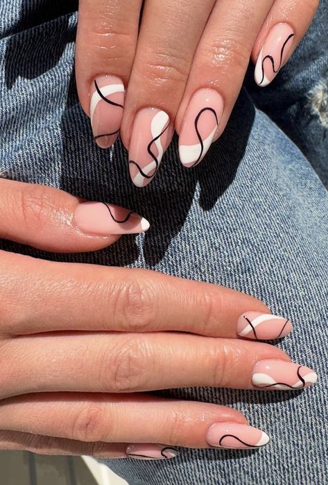 Easy Nails, Casual Nails, Classy Acrylic Nails, Pretty Gel Nails, Nail Swag, White Nail, Short Acrylic Nails Designs, Nailed It, Fire Nails