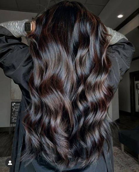 Temporary Highlights Dark Hair, Hazel Highlights, Highlights Dark Hair, Black Hair With Highlights, Hair Diy, Dark Hair With Highlights, Hair Colour, Hair Dye, Protective Styles