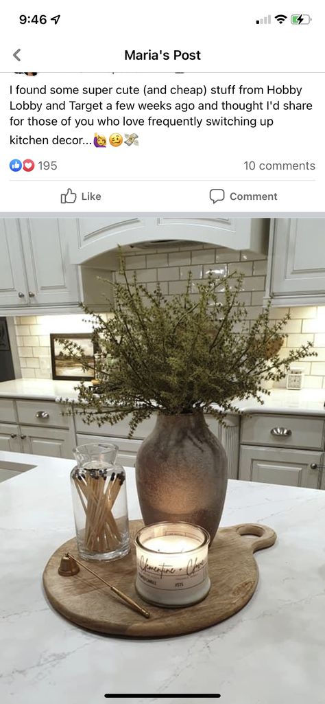 Decorations For Large Kitchen Island, Large Kitchen Island Decor Ideas, Center Island Decor, Kitchen Counter Island Decor, Island Centerpiece Ideas Kitchen, Kitchen Island Decor Centerpieces, Island Centerpiece Ideas, Island Decor Ideas, Huge Kitchen Island