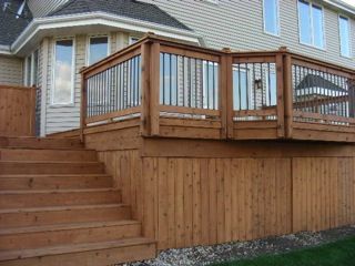 Enclosed bottom Under Deck Storage, Backyard Decks, Deck Balcony, Deck Storage, Under Decks, House Deck, Decks Backyard, Deck Ideas, Wood Deck