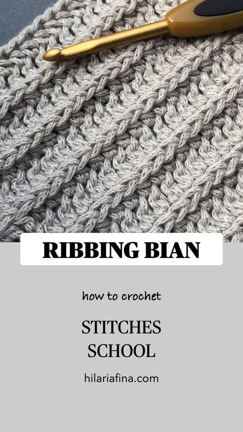 crochet stitches Beginner Crochet Granny Square, Crochet Ribbing, Crochet Stitch Patterns, Stitch Step By Step, Yarn Crafts Crochet, Crochet Project Free, 100 Crochet Stitches, Crochet Afgans, Linen Stitch