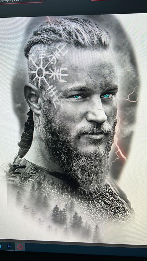 Ragnorak Tattoo, Vikings Ragnar Tattoo, Ragnar Lothbrok Tattoo Design, Ragnar Tattoo Design, Viking Tattoo Designs Men, Ragnar Lothbrok Wallpapers 4k, The Last Kingdom Tattoo, Ragnar Tattoo, Ragnar Lothbrok Tattoo