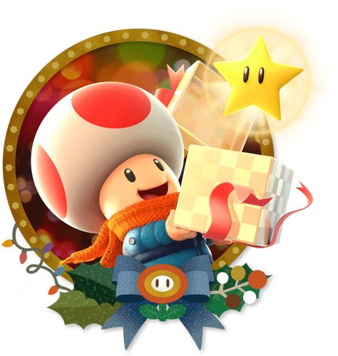 Nintendo Christmas Art, Nintendo Christmas, Super Mario Christmas, Mario Christmas, Nintendo Mario Bros, Peach Mario, Super Mario Games, Mario Games, Super Mario Art