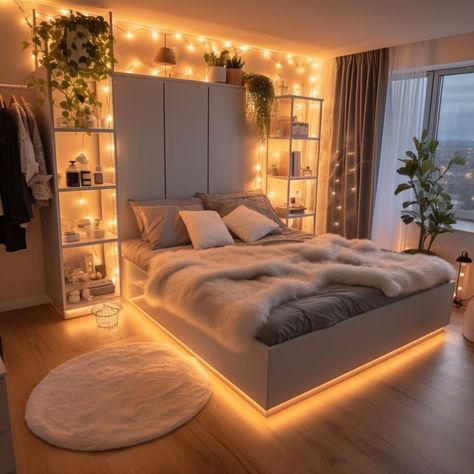 Dream Bedroom Inspiration, Luxury Room Bedroom, Classy Bedroom, Nike Style, Room Redesign, Dekorasi Kamar Tidur, غرفة ملابس, Redecorate Bedroom, Dream House Rooms