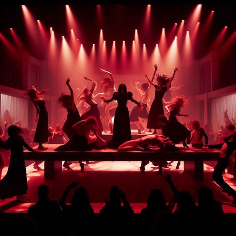 Stage Lighting Theater, Theater Scenography, Immersive Theatre, Scenography Theatre, People Dancing, Stage Set, Scenic Design, Pose Reference Photo, Stage Design