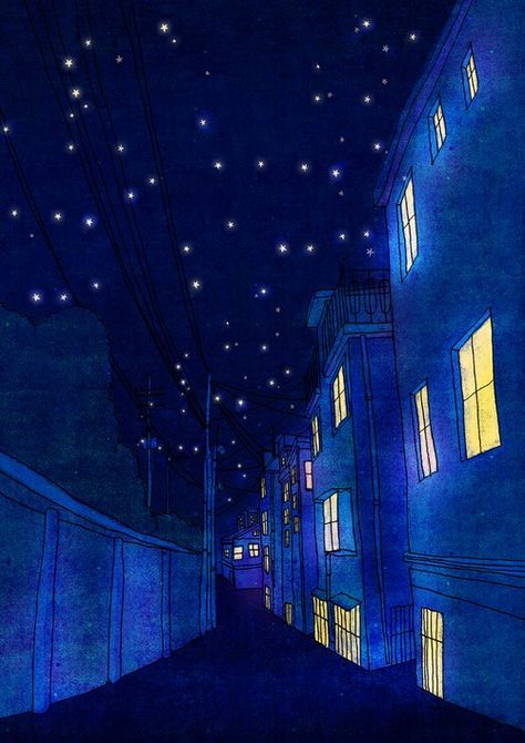 Inktober 2024, Arte Peculiar, Surreal Photos, Look At The Stars, Night Scene, Dreamy Art, Blue Aesthetic, Stop Motion, Pretty Pictures