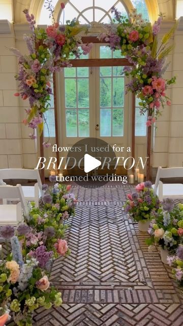 Natalie Yearwood — NYC Florist on Instagram: "here are the flowers we used to bring this bridgerton loving bride’s vision to life!   the result is certainly worthy of lady whistledown’s praise, don’t you agree?  #bridgertonflowers #bridgertonseason3 #bridgertonseason3part2" Bridgerton Flower Arrangements, Bridgerton Flowers, Bridgerton Prom, Bridgerton Decor, Nyc Florist, Selfie Wall, Lady Whistledown, Bridgetown, Queen Charlotte