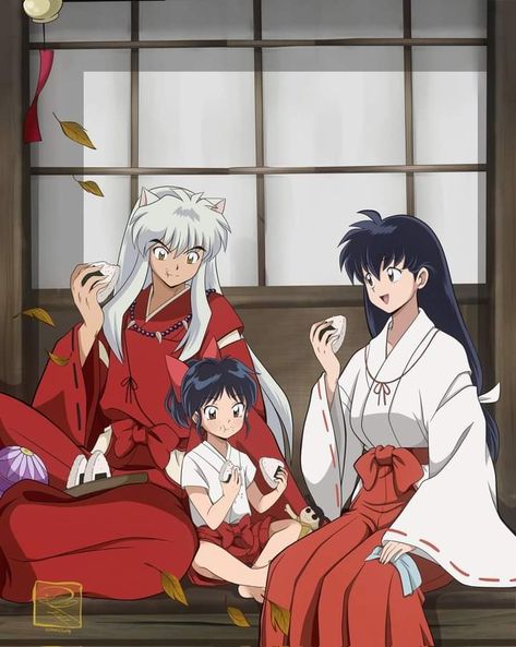 Inuyasha Love, Seshomaru Y Rin, Inuyasha And Sesshomaru, Inuyasha Fan Art, Chibi Couple, Kagome And Inuyasha, Dragon Rise, Kagome Higurashi, Boy Character