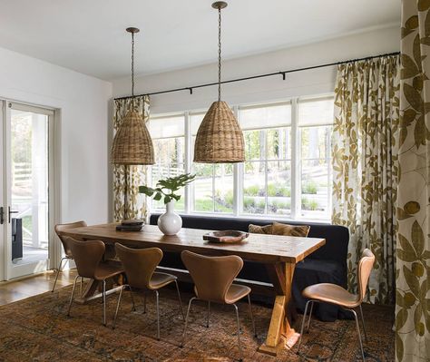 A bohemian farmhouse Lauren Leiss, Lauren Liess, Bohemian Farmhouse, Kitchen And Dining Room, Hollywood Hills, Aarhus, Frank Lloyd Wright, Farmhouse Chic, Farmhouse Design