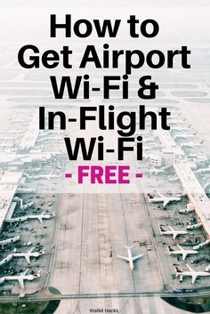 Airport and in-flight wi-fi wants to be free, learn how you might be able to get it for free already or extend your free wi-fi just a little bit longer. | get free wi-fi | free wi-fi when traveling | in-flight wi-fi | travel hacks | free wi-fi || Wallet H Wifi Hack, Digital Nomad Lifestyle, Traveling Tips, Paris Vacation, Adventure Photos, Family Getaways, Places In Europe, Safe Travel, Free Learning