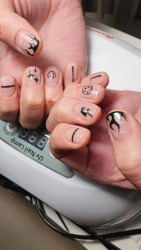 Simple Male Nail Designs, Nail Art For Boys, Men Nails Ideas, Men Nails Art, Nail Nam, Boy Nail Art, Nail Designs For Men, Nails Hombre, Nails Hombres Simple Male Nail Designs, Nails For Masc Women, Men Painted Nails, Male Nails Design, Men Nails Art, Mens Manicure Design, Nail Nam, Mens Nail Designs, Boy Nail Art