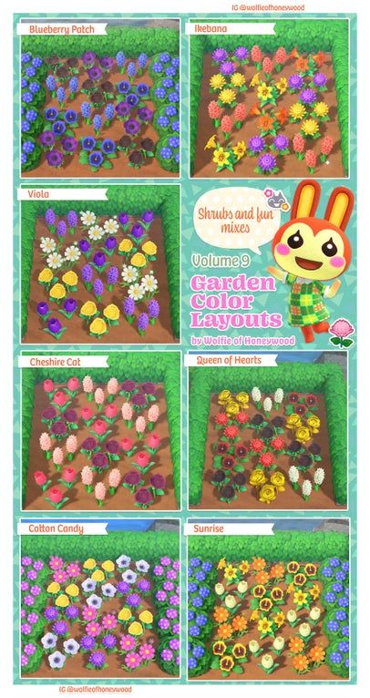 Ac New Leaf, Animal Crossing Guide, Animal Crossing Wild World, Garden Design Layout, Flower Guide, Diy Projects For Beginners, New Animal Crossing, Animal Crossing Game, Animal Crossing Qr