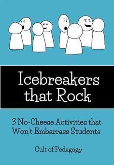 Icebreaker Games For Kids, Classroom Icebreakers, Icebreakers For Kids, School Icebreakers, Building Games For Kids, Classe D'art, Kids Fitness, Business Course, Cult Of Pedagogy