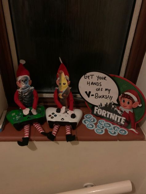 Fortnight Elf On The Shelf, Elf Fortnite, Elf On The Shelf Fortnite, Elf On The Shelf Fortnite Ideas, Fortnite Elf On The Shelf Ideas, Xmas Elf, Awesome Elf On The Shelf Ideas, The Elf, Fortnite