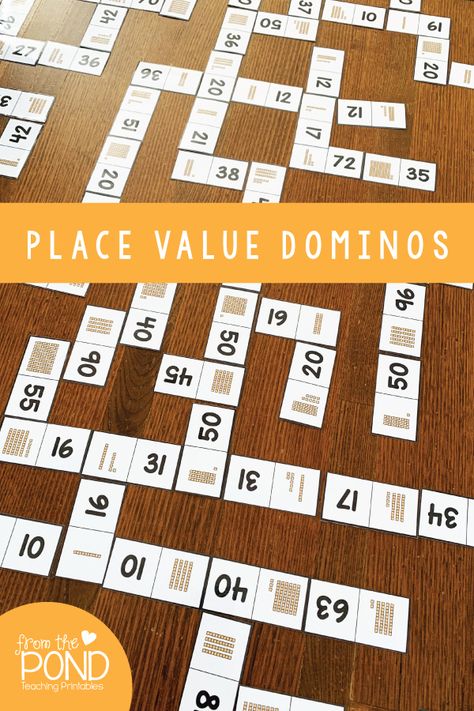 Year 2 Place Value, Place Value Centers 2nd Grade, Place Value Games 3rd, Place Value Bingo, 2nd Grade Place Value, Place Value Math Games, Place Value Centers, Place Value Game, Place Value Games