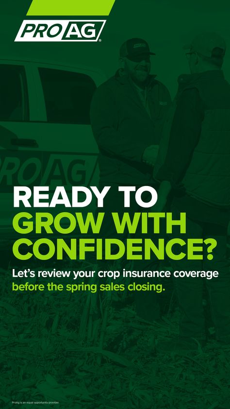 There’s no such thing as the slow season when you’re in ag. Don’t forget, your ProAg agent is here to help—and make the crop insurance process quick and easy. Contact us to help find an agent in your region. #cropinsurance Sales Closing, Crop Insurance, Crop Protection, Small Business Social Media, Insurance Coverage, Equal Opportunity, Marital Status, Group Of Companies, Gender Identity