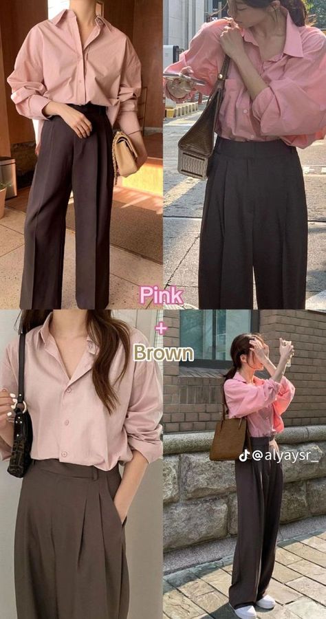 Freshers Outfit, Simple Classy Outfits, Smart Casual Women Outfits, Color Knowledge, Old Money Outfit, Match Outfits, Old Money Outfits, Diy Fashion Scarf, Smart Casual Women