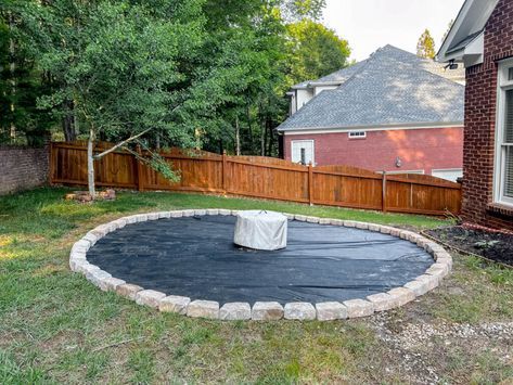 A DIY fire pit area is a great way to add a cozy and inviting outdoor space to your home. Follow this easy tutorial to get you started! Fire Pit Floor, Pea Gravel Fire Pit Area, Pea Gravel Fire Pit, Gravel Fire Pit Area, Diy Fire Pit Area, Gravel Fire Pit, Backyard Firepit Area, Make A Fire Pit, Grill Fire Pit