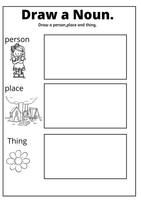 kindergarten special naming words (noun) Noun For Kindergarten, Noun Games 1st Grade, Noun Worksheet For Kindergarten, English Manipulatives, Noun Activity For Grade 1, Nouns For Kindergarten, Nouns Worksheet 1st Grade, Jolly Grammar, Nouns Worksheet Kindergarten