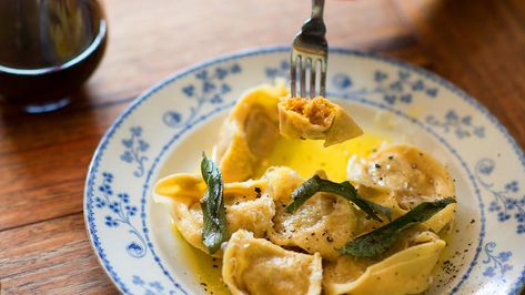 Are you guilty of putting parmesan on anything and everything? There are certainly worse crimes to commit, so we'll provide the ammunition with our top 10 parmesan must-haves here at HQ. Pumpkin Tortellini, Pesto Corn, Moussaka Recipe, Sage Butter, Crispy Cheese, Sbs Food, Weekend Cooking, Pasta Machine, Roast Pumpkin