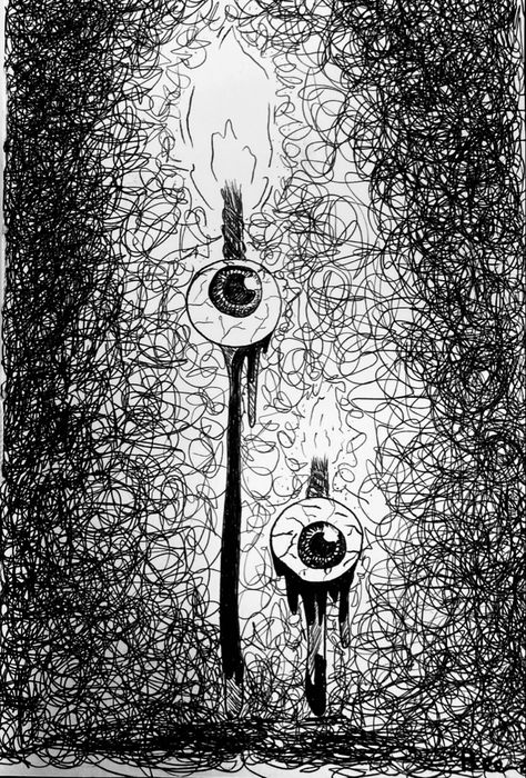 Two brothers light one anothers way home. Medium: Ink Technique: Scumbling Owned by IJArtistry Scumbling Art, Light Unto My Path, Art Things, Two Brothers, Mark Making, White Art, Art Inspiration, Black And White, White