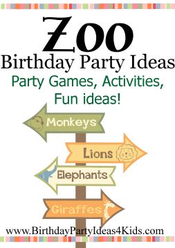 ZOO theme Birthday Party Ideas Fun party games, activities and more for a Zoo themed birthday party!  For kids, tweens and teens ages 1, 2, 3, 4, 5, 6, 7, 8, 9, 10, 11, 12, 13, 14, 15, 16, 17 and 18 years old. https://birthdaypartyideas4kids.com/zoo-birthday-theme.htm  #zoo #birthday #party #games Birthday Party Zoo Theme, Zoo Themed Games, Jungle Theme Birthday Party Games, Party Animal Birthday Theme Games, Zoo Bday Party Ideas, Animal Theme Games, Animal Themed Birthday Party Games, Zoo Birthday Party Games, Zoo Birthday Party Activities