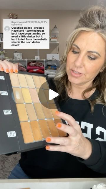 Suzy Turner 🔆 Makeup • Skincare • Hair 🔆 on Instagram: "Need a little darker shade than Hazel?? Heres your answer! You can also use some bronzer ti help warm it up a little. 😎 #swatch #seintartist #seint #creammakeup #comparison #hazel #makeup #seintmakeup #makeuptips" Cream Makeup, Tan Lines, Dark Shades, Bronzer, Dark Colors, Makeup Tips, Shades, Skin Care, Skin