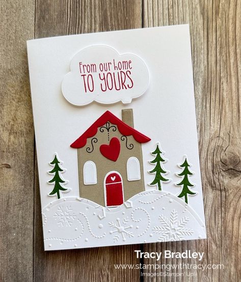 Stampin Up Gingerbread, Up Gingerbread House, Sweet Gingerbread, Gingerbread Cards, Gingerbread House Kits, Gingerbread Crafts, Holiday 2022, Christmas Arts And Crafts, Christmas Card Inspiration