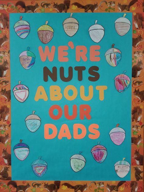 Father's Day bulletin board Father’s Day Bulletin Board Ideas Preschool, Fathers Day Bulletin Board Ideas, Class Board Decoration, Classroom 2023, Baby Art Crafts, Summer Bulletin Boards, Spring Bulletin, Fathers Day Art, Toddler Craft