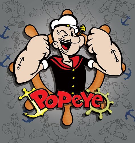 Popeye The Sailor Man Wallpapers Popeye Wallpaper, Popeye Cartoon, Popeye And Olive, Old Cartoon Characters, Popeye The Sailor Man, Old School Cartoons, School Cartoon, Classic Cartoon Characters, Harry Potter Anime