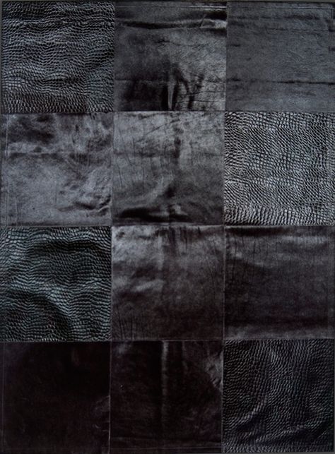 Black Rivoli Black Carpet Natural Cowhide Rug from the Cowhide Rugs collection at Modern Area Rugs Modern Rug Design, Cowhide Rugs, Black Cow, Black Carpet, Cowhide Rug, Cow Hide Rug, Cow Hide, Carpet Design, Modern Area Rugs