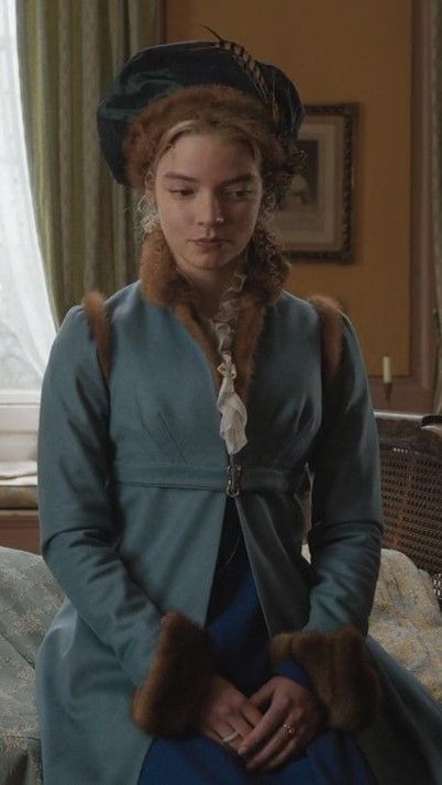 Emma 2020 Outfits, Emma Movie Costumes, Emma Outfits Movie, Emma Woodhouse Outfits, Emma 2020 Costumes, Emma Movie, Regency Aesthetic, Period Dresses, Emma 2020