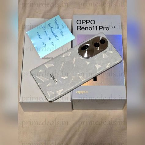 Oppo reno 11 pro 5G ( pearl white,12GB RAM, 256GB Storage) delivered successfully 💯 PRICE:- 6,990₹/- PREPAID ORDERS ONLY HALF PAYMENT ADVANCE AND HALF AFTER ORDER ☺️ CASH ON DELIVERY NOT AVAILABLE ❌ SO PLEASE DON'T ASK FOR CASH ON DELIVERY 🚚 FOR MORE INFORMATION 👇 DM:- @primedeals.in #primedeals Oppo Reno 12 Pro, Prime Deals, Cash On Delivery, Pearl White, Reno, Not Available, Ram, Quick Saves, White