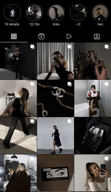 Instagram Highlight Astethics Ideas, Emerald Instagram Feed, Instagram Feed Ideas Dark Theme, Dark Feminine Aesthetic Instagram Feed, Moody Aesthetic Instagram Feed, Dark Pics For Instagram, Dark Feminine Photo Ideas, How To Aesthetic Instagram, Stargirl Aesthetic Instagram Feed