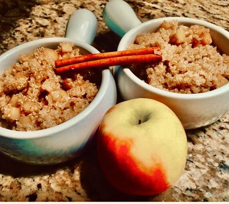 Apple Cinnamon Quinoa Breakfast Bowl Apple Spice Waffles, Apple Cinnamon Quinoa Breakfast, Apple Cinnamon Quinoa, Cinnamon Quinoa, Pumpkin Bites, Apple Scones, Vegan Pumpkin Bread, Apple Pie Smoothie, Quinoa Breakfast Bowl