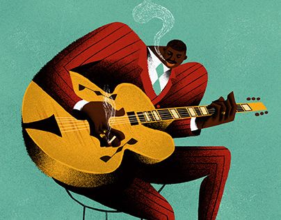 Check out new work on my @Behance profile: "American Jazz Guitarist" http://be.net/gallery/115416927/American-Jazz-Guitarist Guitarist Illustration, Jazz Artwork, Wes Montgomery, Jazz Posters, Blues Art, Music Card, Guitar Illustration, Jazz Concert, Jazz Poster