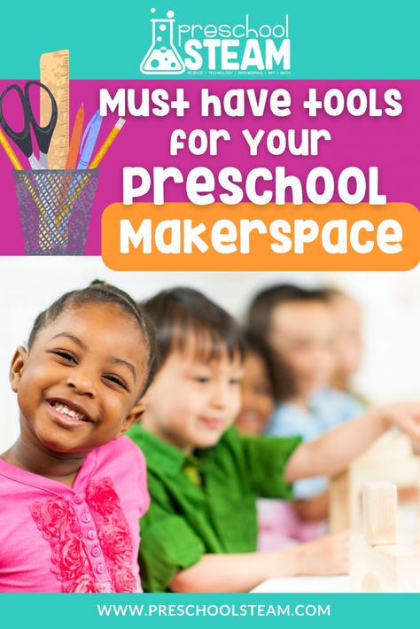 Creating a makerspace for preschoolers can be a fun and rewarding experience, but it can also be overwhelming with the number of tools and materials to choose from. When setting up a preschool makerspace, it’s important to have a balance of materials that allow for open-ended exploration, as well as tools that support specific learning outcomes. In this blog post, we’ll explore some of the essential tools that should be included in any preschool makerspace. Makerspace Preschool, Preschool Makerspace, Preschool Steam, Counting Bears, Stem Subjects, Learning Outcomes, Steam Science, Maker Space, Stem Steam