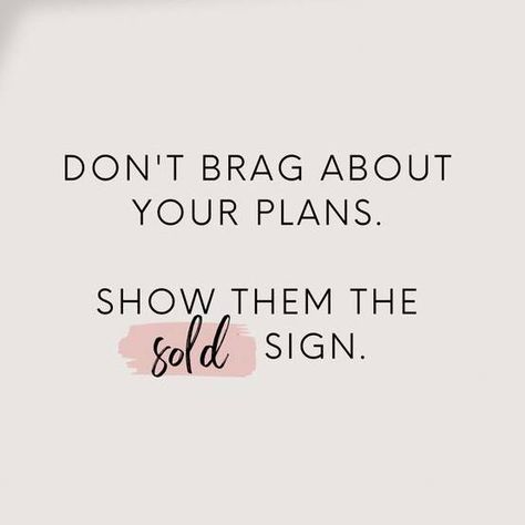 Don't Brag About Your Plan, Show Them the Sold Sign! 🏡✨ In the world of real estate, actions speak louder than words. If you’re ready to sell your home, it’s time to focus on results rather than just plans. The ultimate goal is to see that sold sign in your yard, and I’m here to make that happen! When you choose to work with me, you’re not just getting a realtor; you’re gaining a dedicated partner committed to achieving your real estate goals. Here’s how I can help turn your plans into realit... Just Sold Real Estate Marketing, Just Sold Real Estate, Marketing Humor, Sold Real Estate, Real Estate Goals, Actions Speak Louder Than Words, Actions Speak Louder, Just Sold, Sold Sign