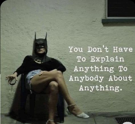 The Words, A Woman, Batman, Mask, Wall