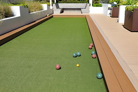 Backyard Bocce, Landscape Rake, Sports Turf, Bocce Ball Court, Bocce Court, Landscaping Tools, Bocce Ball, Artificial Lawn, Sport Court