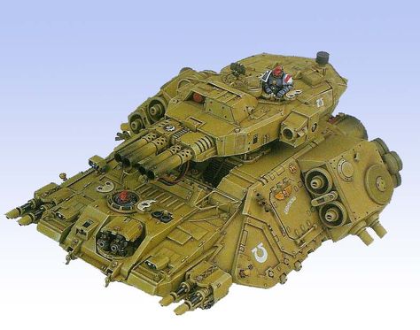 Ultramarines Legion Super-Heavy Grav-Tank Warhammer 40k Vehicles, Grav Tank, 40k Tank Conversion, Warhammer 40k Tanks, Hover Tank, Imperial Guard Tanks, Warhammer Tank Conversion, Golden Demon, Future Tank