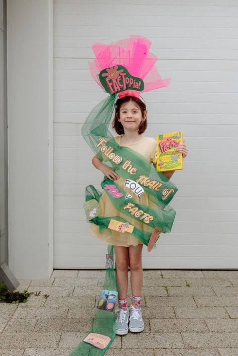 Our Gross FACTopia! superstar, all dressed up for Children's Book Week in Australia. Children's Book Week, Fancy Dress Costume, Book Week, Dress Costume, Fancy Dress Costumes, Costume Dress, Fancy Dress, Childrens Books, Dress Up