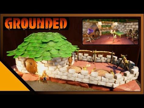 (53) Grounded: Small House - Mushroom Hut (Build Guide) - YouTube Small House Build, Mushroom Village, Base Ideas, Ark Survival Evolved, Mushroom House, Game Characters, Video Game Characters, Small House, Video Game