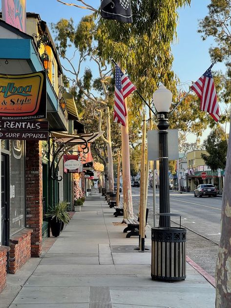 No totally sure why the flags were flying this particular Friday morning on Balboa Island in Newport Beach, but it certainly added to the already festive atmosphere of the shops lining Marine Way in the middle of town. Balboa Beach, Balboa Island, Newport Beach California, City Scene, Surf Outfit, Friday Morning, Summer Bucket Lists, Balboa, Newport Beach